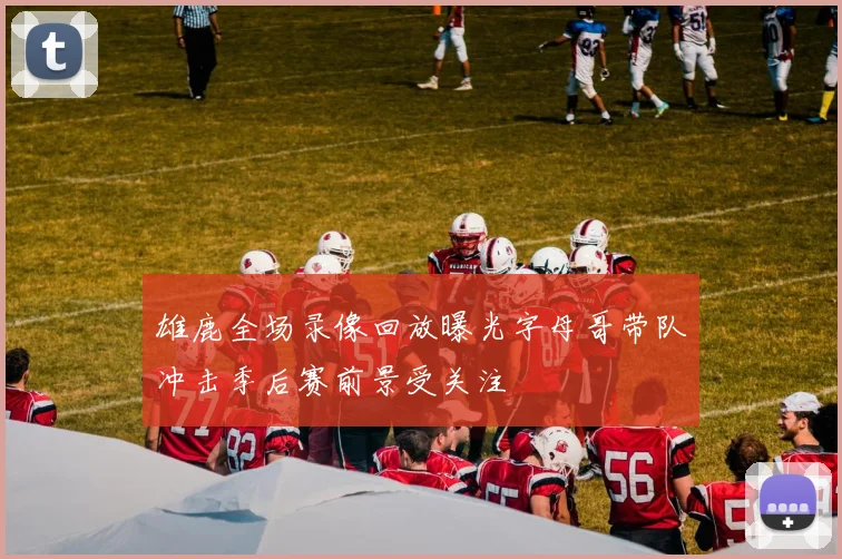 雄鹿全场录像回放曝光字母哥带队冲击季后赛前景受关注